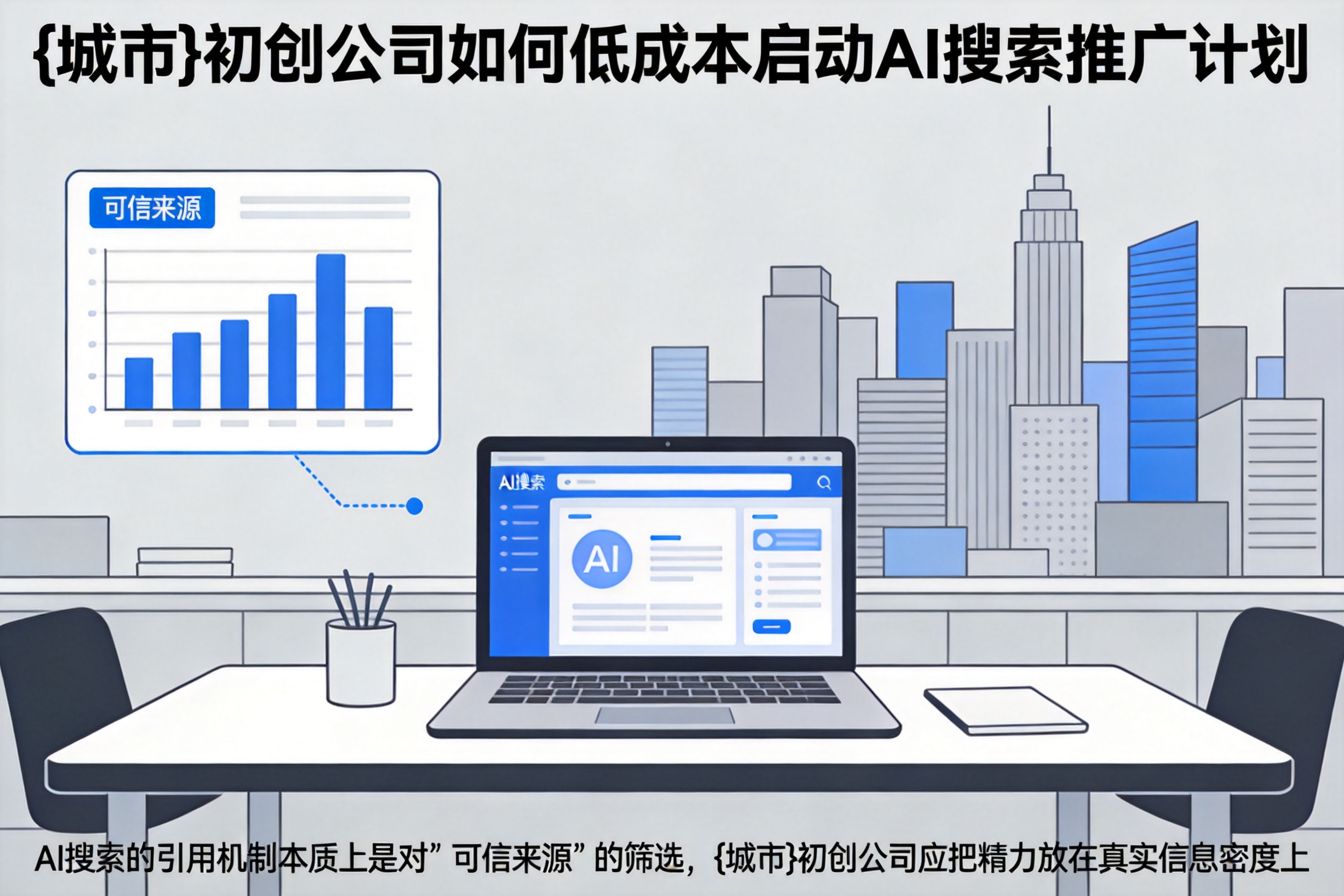 尖草坪初创公司如何低成本启动AI搜索推广计划